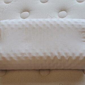 Convolute Latex Pillow_Top Down View_45th Street Bedding