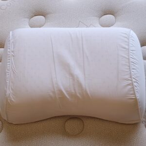 Neck-Cradle-Pillow-top-view-45th-street-bedding