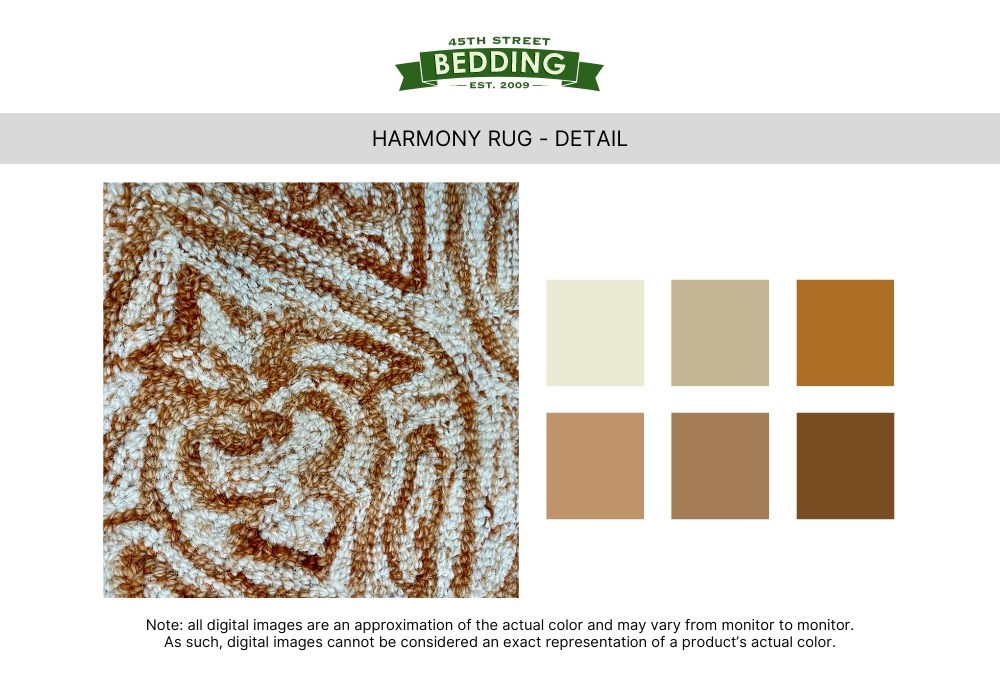 Harmony Rug Detail_45th St Bedding_