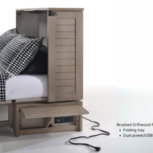 Poppy Cabinet Bed_Power-USB Module_Night & Day Furniture