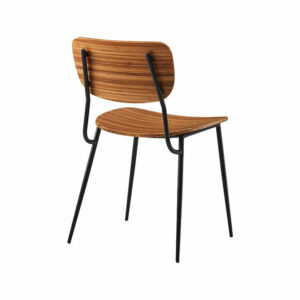Soho Dining Chair_Amber Bamboo_back-angle-view_Greenington