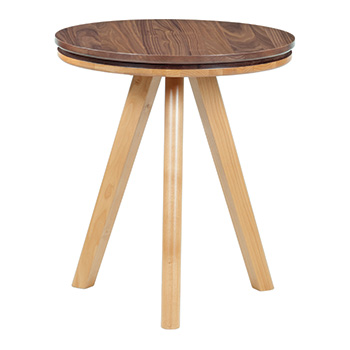 Addi Round Side Table_Duet_Whittier Wood