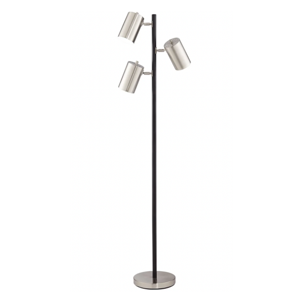 Donatello Floor Lamp_Gunmetal-Brushed-Nickel_Pacific Coast Lighting
