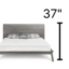 Catalina 37 inch Bed
