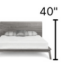 Catalina 40 inch Bed