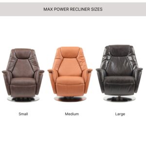 Max Power Recliner Sizes_Stressless 2024