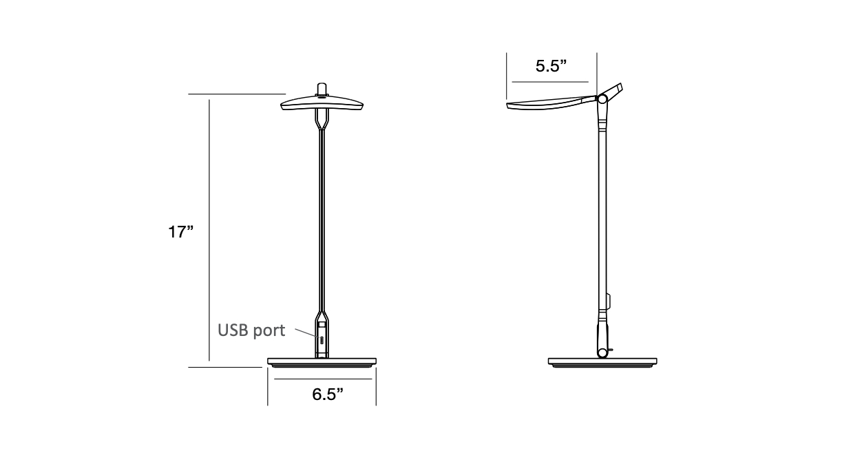 Splitty-Pro-Desk-Lamp-Dimensions