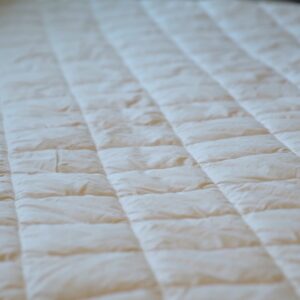 Washable Wool Mattress Pad_Close up Top side Detail_45th St Bedding