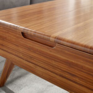 Rhody Lift Top Coffee Table-Amber Bamboo_Closed handle detail_Greenington