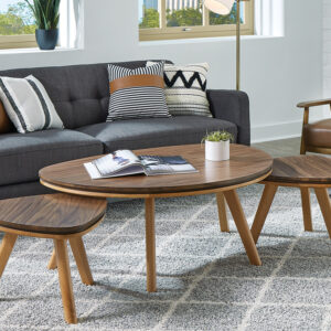 Addi Low Cocktail Table and Addi Low Cocktail End Tables_Duet_Lifestyle_Whittier Wood