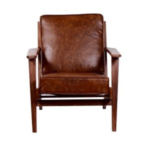 Corvallis Accent Chair_Harvest Finish_Front view_Porter Designs