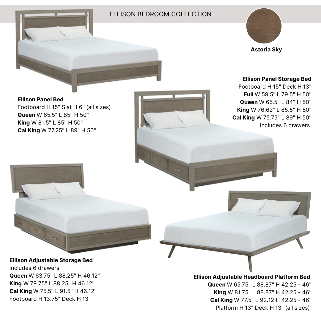 ELLISON Bedroom Collection_Beds_Astoria Finish_Whittier Wood