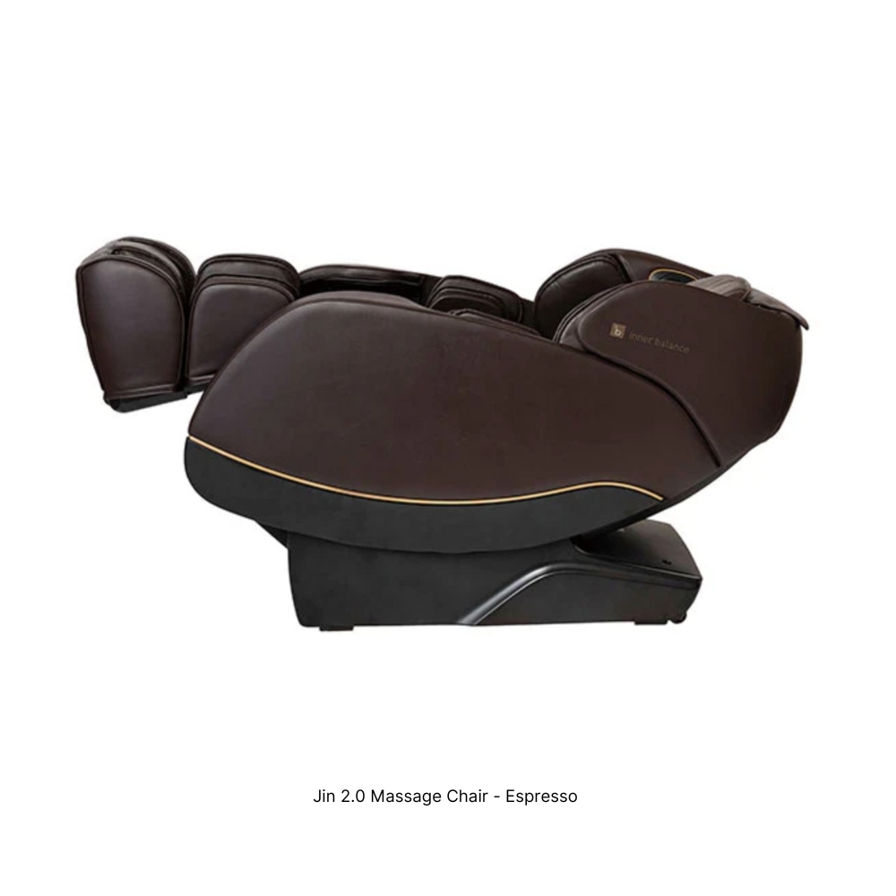 Jin 2.0 Massage Chair_Espresso_Side View_Synca Wellness
