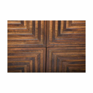 Maze Wood Low Dresser_front detail_Union Home