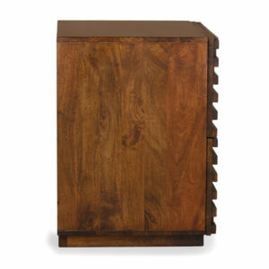 Maze Wood Nightstand_Side view_Union Home
