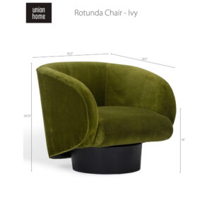 Rotunda Chair_Ivy_Dimensions_Union Home