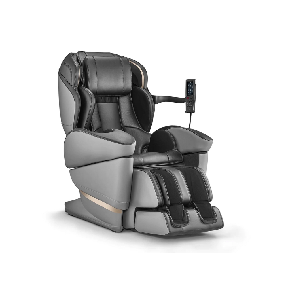 JP3000 Massage Chair_Black_Front Angle View_Synca Wellness