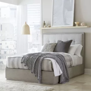 Oxford Upholstered Platform Bed_Mineral_Lifestyle 02_Modus Furniture