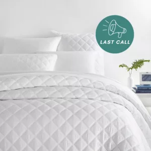 Quilted Silken Coverlet_White_Lifestyle_Last Call_Pine Cone Hill