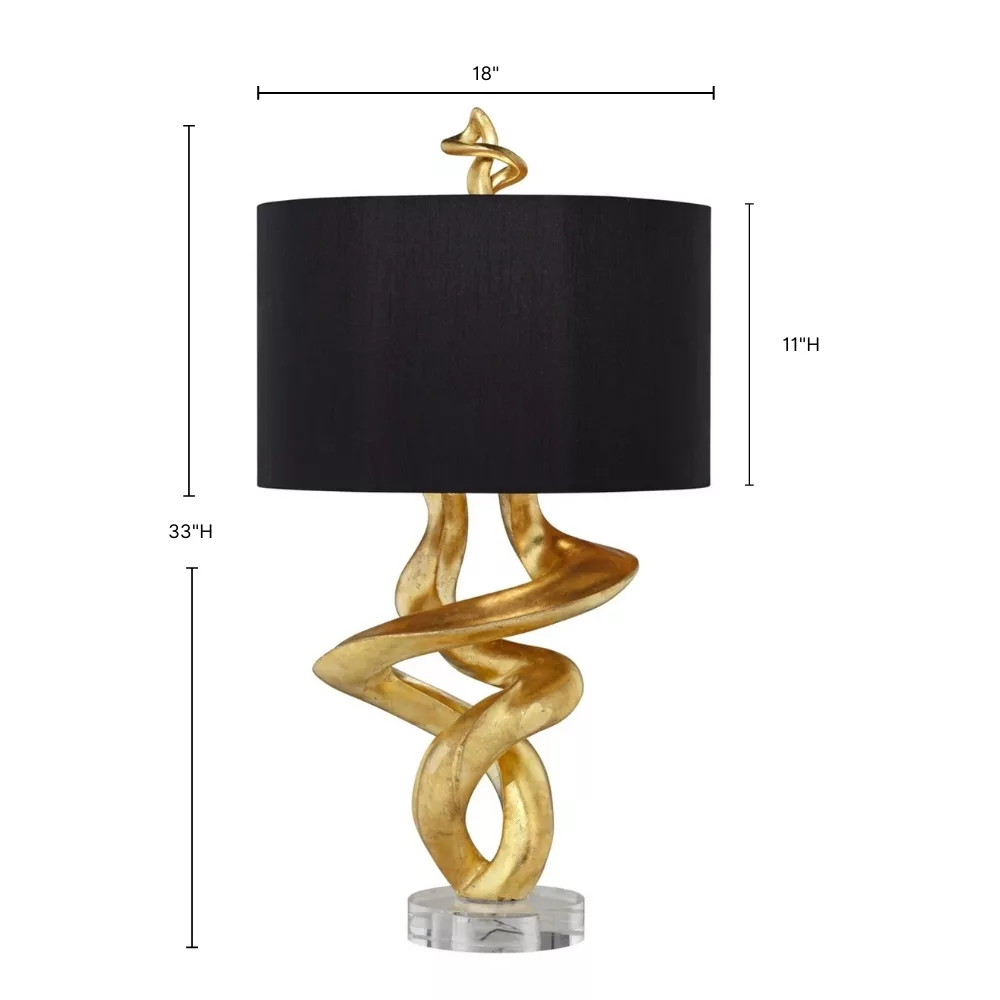 Tribal Impressions Table Lamp_Dimensions_Pacific Coast Lighting