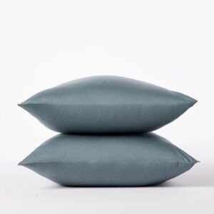 Cloud Soft Organic Pillowcase Set_Gulf_Coyuchi