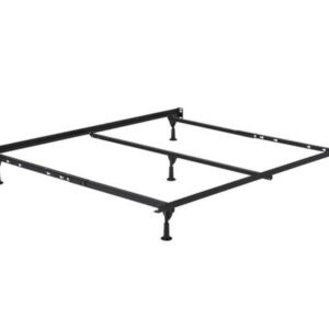 Deluxe Steel Bed Frame with Glides_Silo Image_Rize