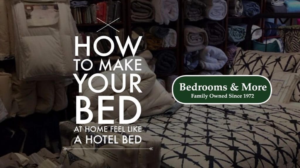 how to make your bed at home feel like a hotel bed