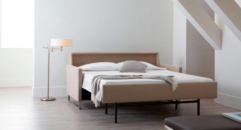 American Leather Breckin Comfort Sleeper® Sofa Open